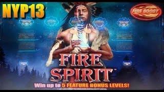 Aristocrat: Fire Boost - Fire Spirit Slot Bonus HUGE WIN