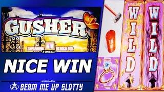 Gusher Slot Bonus - Free Spins, Nice Win