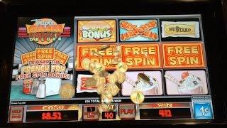 Triple Cheeseburger Deluxe Slot Machine, Live Play & Free Spin Bonus