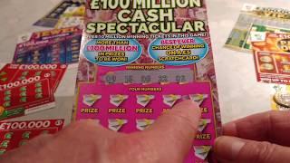 Scratchcards...Full of 500's....VIP Cash word...GET FRUITY..PAY OUT..JEWEL MULTIPLIER..