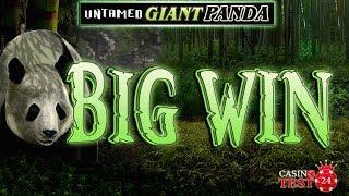 BIG WIN on Untamed Giant Panda Slot (Microgaming) - 1,80€ BET!