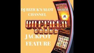 ~ JACKPOT FEATURE ~ Buffalo Grand Slot Machine ~ SIT DOWN FOR THIS! • DJ BIZICK'S SLOT CHANNEL