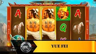Yue Fei slot by KA Gaming