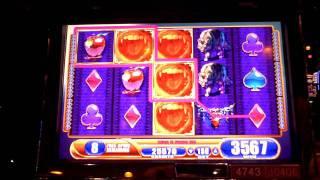 Vampires Embrace slot bonus win at Sands Casino
