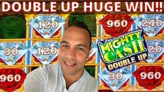⋆ Slots ⋆ MIGHTY CASH DOUBLE UP HUGE WIN!! Must see these red jewels!! ⋆ Slots ⋆ ⋆ Slots ⋆