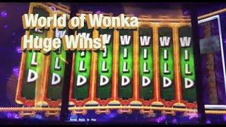 World of Wonka Slot Machine Back to Back to Back BIG BONUS WINS!
