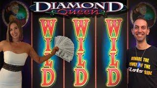 DIAMOND QUEEN * HUGE WIN * HIGH LIMIT SLOTS WITH BRIAN CHRISTOPHER *