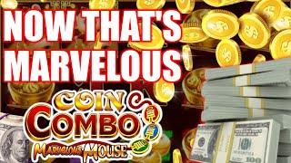 MARVELOUS LINE HIT JACKPOT!  ⋆ Slots ⋆ High Limit Coin Combo Slots in Vegas