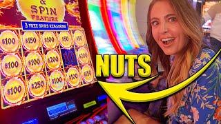 INCREDIBLE ENERGY in VEGAS LEADS to 5 INSANE JACKPOTS!!