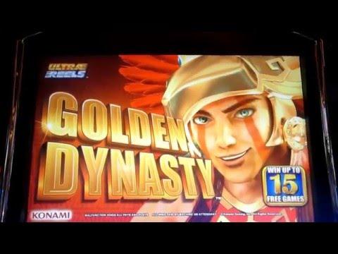 GOLDEN DYNASTY - Ultra Reels Slot Machine LIVE PLAY & BONUS  - Freeplay Friday