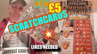 •The NEW £5 Scratchcards•MONEY KINGDOM•..40 LIKES•needed•️and on they go•later•️