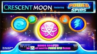 Crescent Moon Slot Machine - Bonus Tries & Power Spin Examples