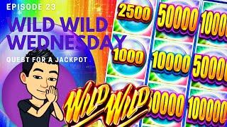 ⋆ Slots ⋆WILD WILD WEDNESDAY!⋆ Slots ⋆ QUEST FOR A JACKPOT [EP 23] ⋆ Slots ⋆ WILD WILD PEARL Slot Ma