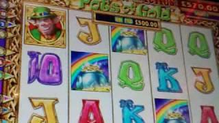 barcrest - Rainbow riches (P.O.G) JACKPOT, POTS feature VIDEO 200!!! after play to empty