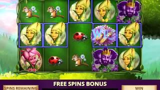 GARDEN KINGDOM Video Slot Casino Game with a GARDEN KINGDOM FREE SPIN BONUS