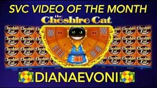 Slot Video Creators' Video Of The Month - Cheshire Cat (WMS) Slot Machine