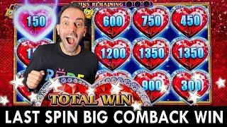 Last Spin BIG COMEBACK on $15 Bet ⋆ Slots ⋆️️ Lock it Link