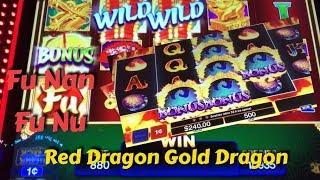 Red Dragon Gold Dragon - Fu Nan Fu Nu - max bets