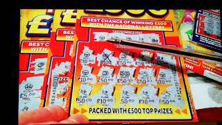 Scratchcard Bonus..over 50 'LIKE"...for Scratchcard Video..Later(Thursday)"G.teed edge of seat game