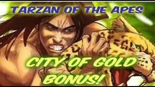 Tarzan of the Apes Slot Machine - City of Gold Bonus - Choctaw Casino Durant, OK
