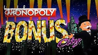 Monopoly Bonus City Slot - LIVE PLAY BONUS, NICE!