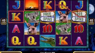 BOOMERANG BOUNTY Video Slot Casino Game with a FREE SPIN BONUS
