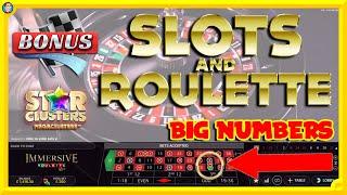 BIG SLOTS & ROULETTE! Rally 4 Riches, Star Clusters & More!!