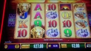 Wonder 4 Wonder Wheel Buffalo Gold Slot Machine Bonus