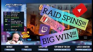 Raid Spins! Big Win From Vikings Slot!