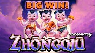ZHONGQIU SLOT *BIG WIN* LIVE PLAY+BONUS FEATURES AND PROGRESSIVE WIN! - Slot Machine Bonus