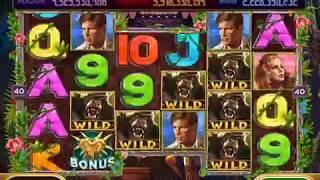 KING KONG Video Slot Casino Game with a FREE SPIN BONUS