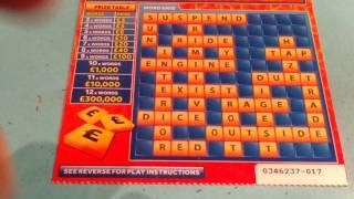 Wow!.Scratchcards..Watch This Game..Wow!...CASH WORD..BINGO..9x LUCKY...