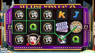BETTY BOOP Video Slot Casino Game with a "BIG WIN" FREE SPIN BONUS
