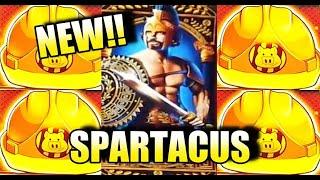 NEW SLOT: Spartacus + Huff n Puff (Big Wins)