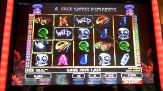 Power Wilds slot machine video bonus win at Parx Casino