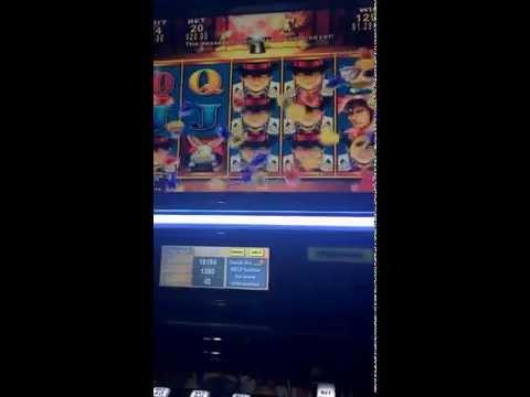 Konami HAND PAY mystery slot machine line hit high limit $2