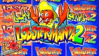 • Max Bet Slot Play on Lobstermania 2 • BIG WIN + Progressives and Bonus! | Slot Traveler