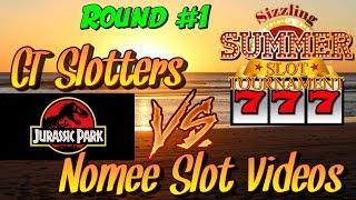 Summer Sizzle Slot Tournament Round #1 - Jurassic Park Wild Storm Slot Machine