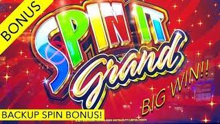 GOING CRAZY on SPIN IT GRAND! • BACKUP SPIN BONUS TOO! • THE SLOT CATS •
