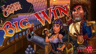 BIG WIN ON LOOSE CANNON SLOT - 2,40€ BET!