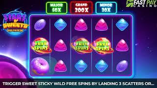 Stars n’ Sweets Hold and Win slot by iSoftBet