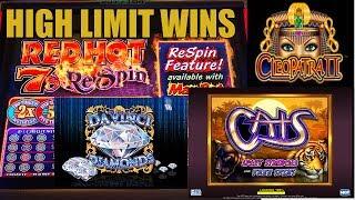 HIGH LIMIT SLOT MACHINE PLAY AND BONUSES-WITH FRIENDS