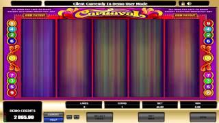 FREE Carnaval ™ Slot Machine Game Preview By Slotozilla.com