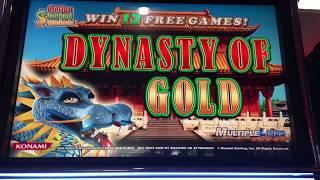 ~ FREE SPINS BONUS ~  Dynasty of Gold Slot Machine ~Expanding WILDS! • DJ BIZICK'S SLOT CHANNEL
