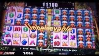Rise of the Incas | Aristocrat - BIG WIN! Slot Machine Bonus Win (OVER 400X)
