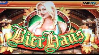 Bier Haus #ARBY •LIVE PLAY• Slot Machine Pokie in Las Vegas