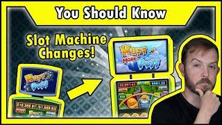 HUGE Info on Slot Machine Changes - You NEED to Know This • The Jackpot Gents