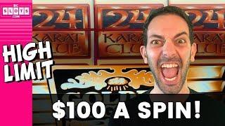 • $100/Spin?! Is Brian CRAZY?!? • HIGH LIMIT • Golden Nugget • • BCSlots