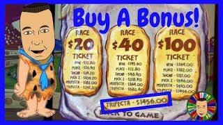 •Flintsones Slot Machine Secret Bet Feature & A Major Jackpot•