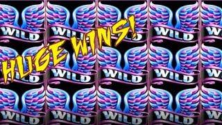 EXTRA WILDS ON "Wild Wings" SLOT MACHINE! Heart Of Vegas!